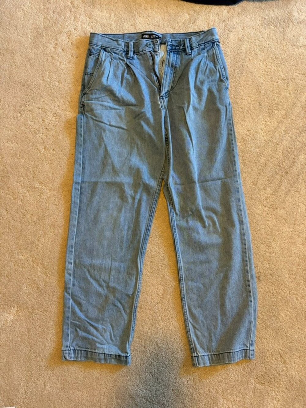 Vans blue denim jeans